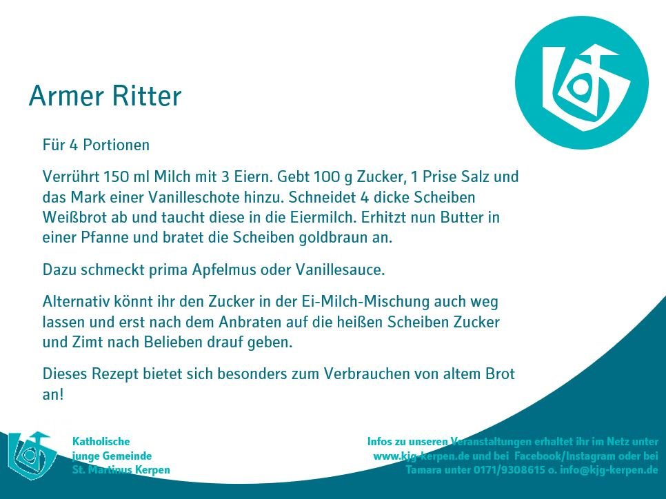 Armer Ritter (c) KjG-St. Martinus Kerpen_TD